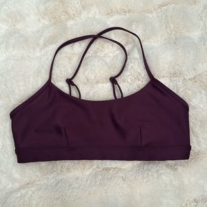 All Yoga Airlift Bra - Dark Plum
